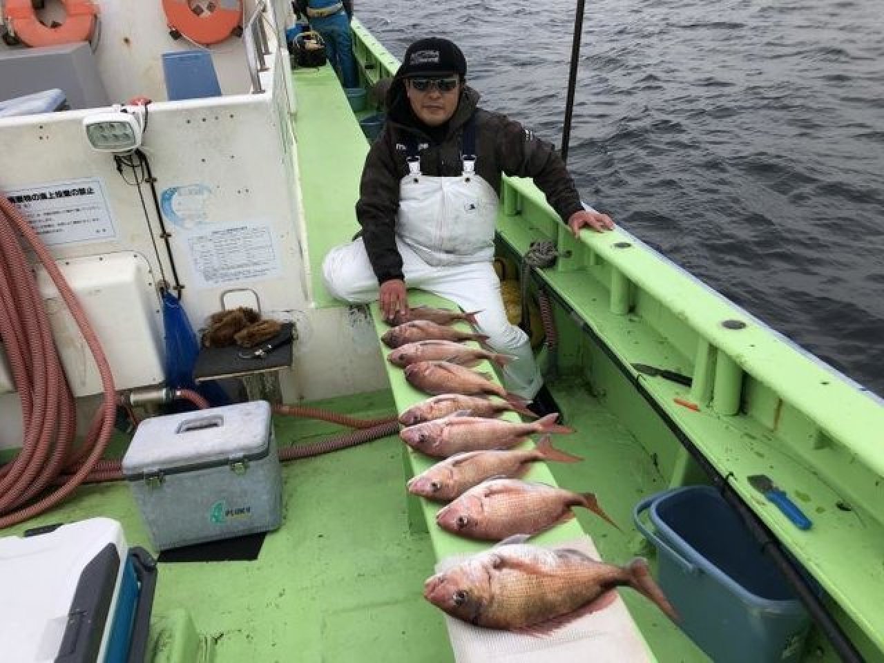 【釣果速報】神奈川県丸又丸で海の王者マダイを乗客全員がGET!自己最高記録の大鯛を狙うなら神奈川県丸又丸に乗船しよう!