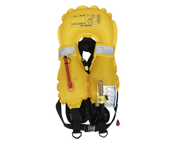 ライフジャケットのアップ写真