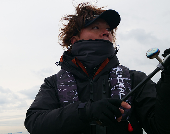 ライフジャケットのアップ写真