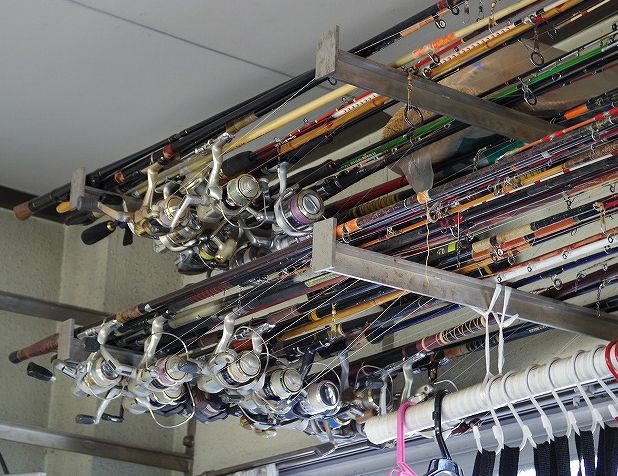 タックルのアップ写真