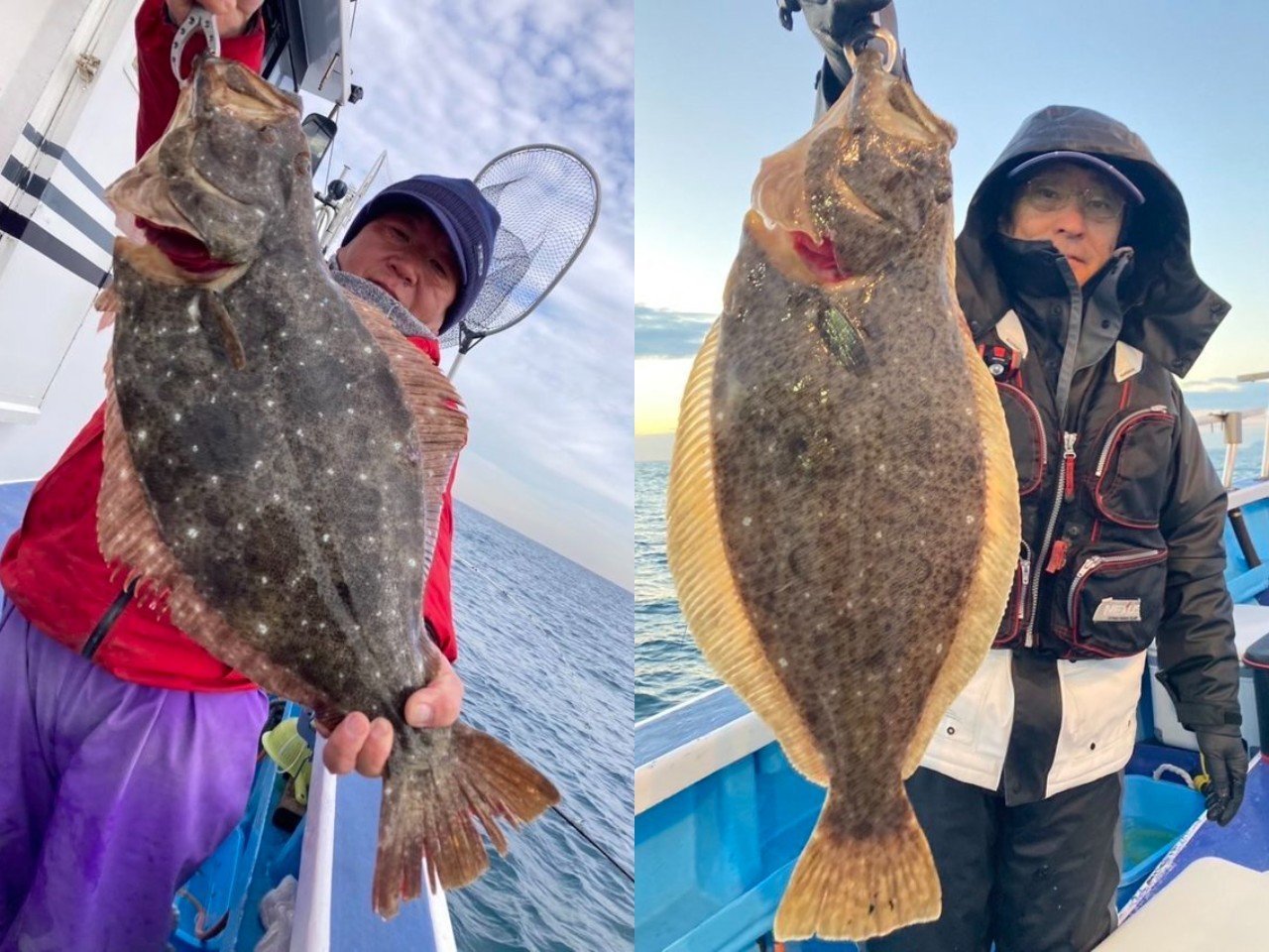 【釣果速報】千葉県第三松栄丸でヒラメ全員ゲット＆4.89kgの大板出た！記録更新するなら今でしょ！