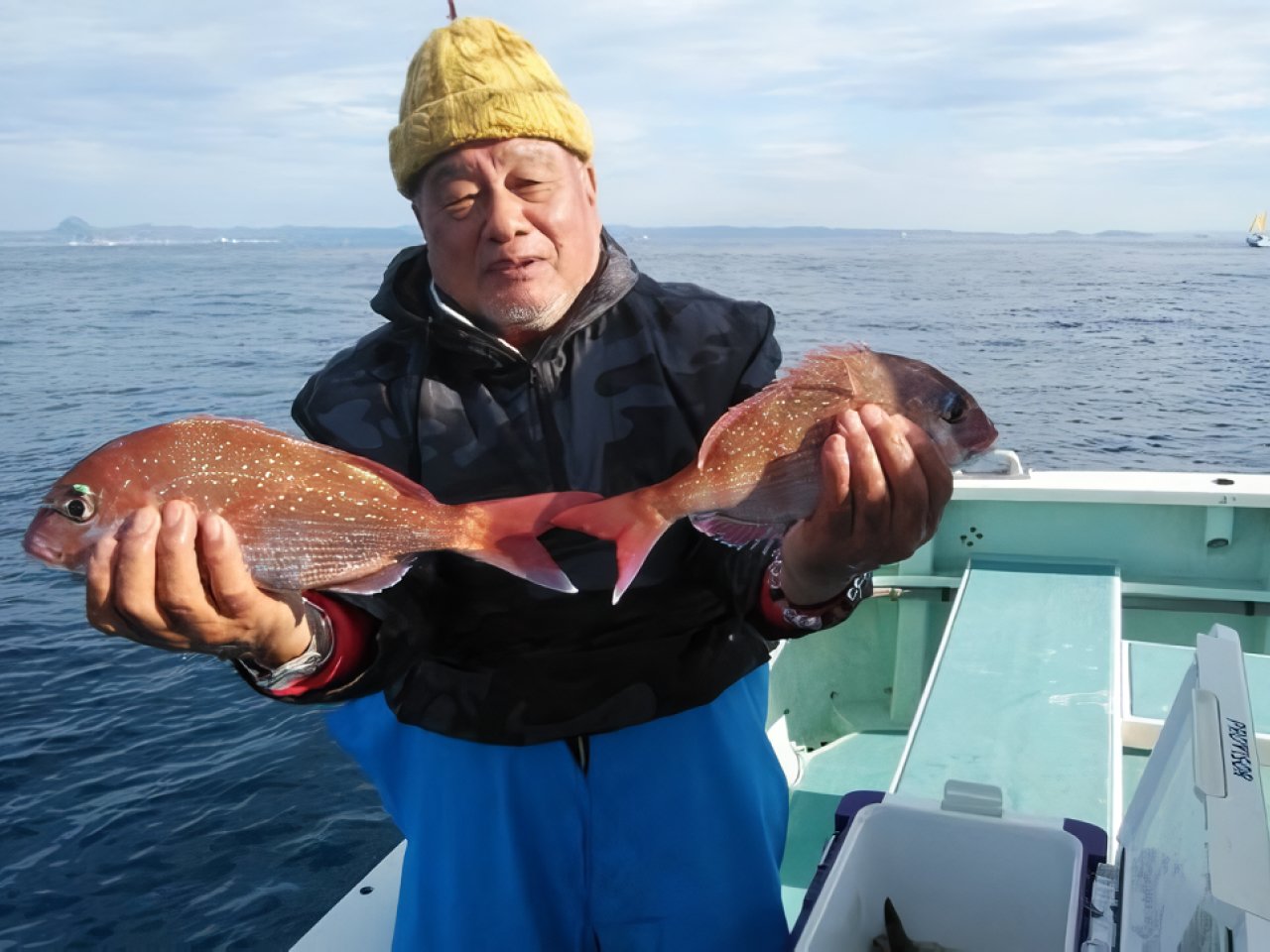 【釣果速報】イナダ・マダイのヒットが連発！神奈川県伝五郎丸の釣行でクーラーボックスを人気魚種でいっぱいにしよう！