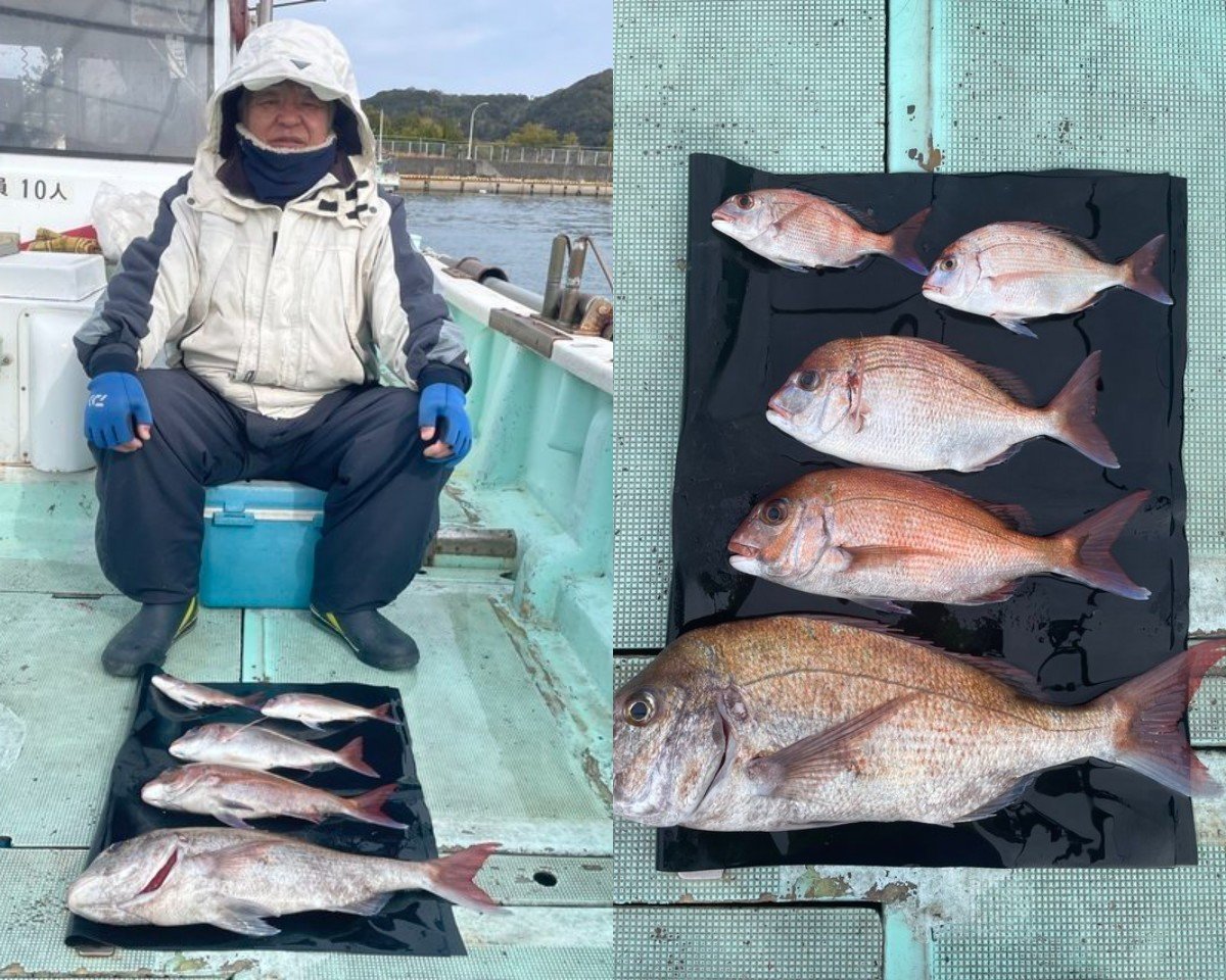 【釣果速報】祝！63cmの巨大マダイGET！！あなたも和歌山県淡隆丸で大鯛をゲットしよう！