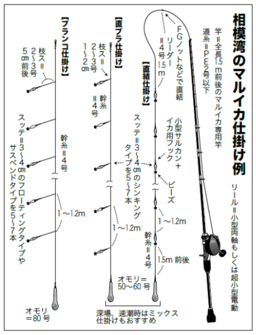 深場の時期のマルイカ本命釣り場三浦半島西部で好スタート！！