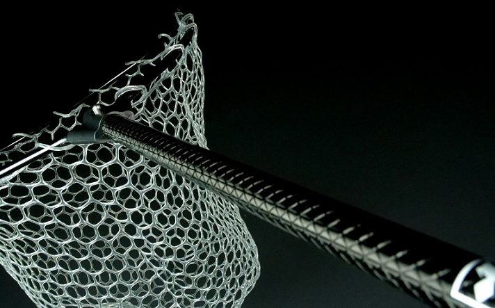 ランディングネットのアップ写真