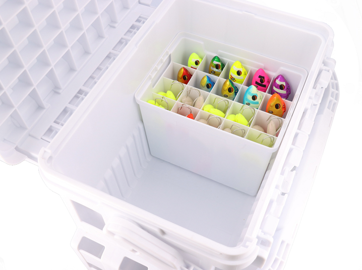 タックルボックスのアップ写真