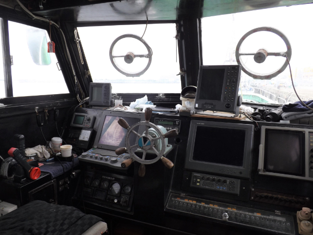 船のアップ写真