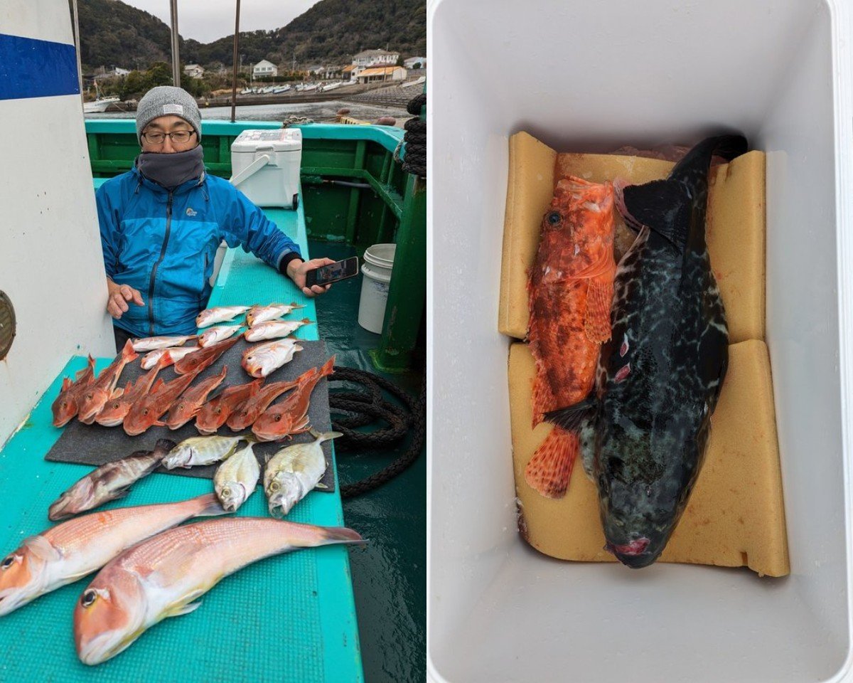 【釣果速報】千葉県渡辺丸で45cmオーバーのデカアマダイを3匹ゲット！デカい高級魚の迫力にシビれろ！