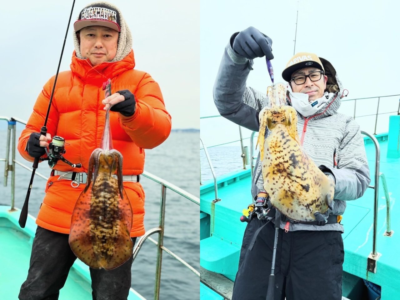 【釣果速報】神奈川県哲夫丸で1.20kgのアオリイカを確保！釣りスキルを着実に伸ばしてくれる船長は釣り人からの信頼大！