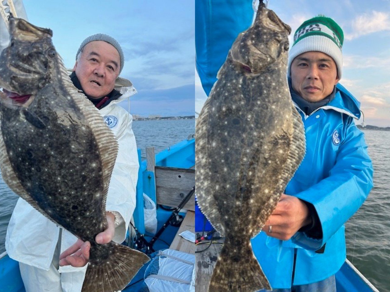 【釣果速報】神奈川県金重丸で人気のヒラメ釣れた！あなたも金重丸でヒラメを狙おう！