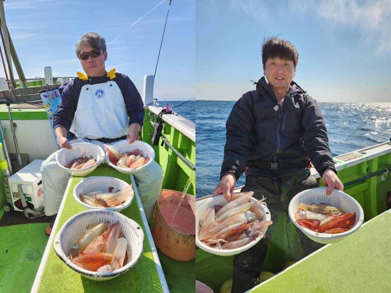 【釣果速報】神奈川県長三朗丸でマルイカ釣行が好調！竿頭は46匹ゲット！絶品マルイカを自分の手で釣り上げてみませんか？
