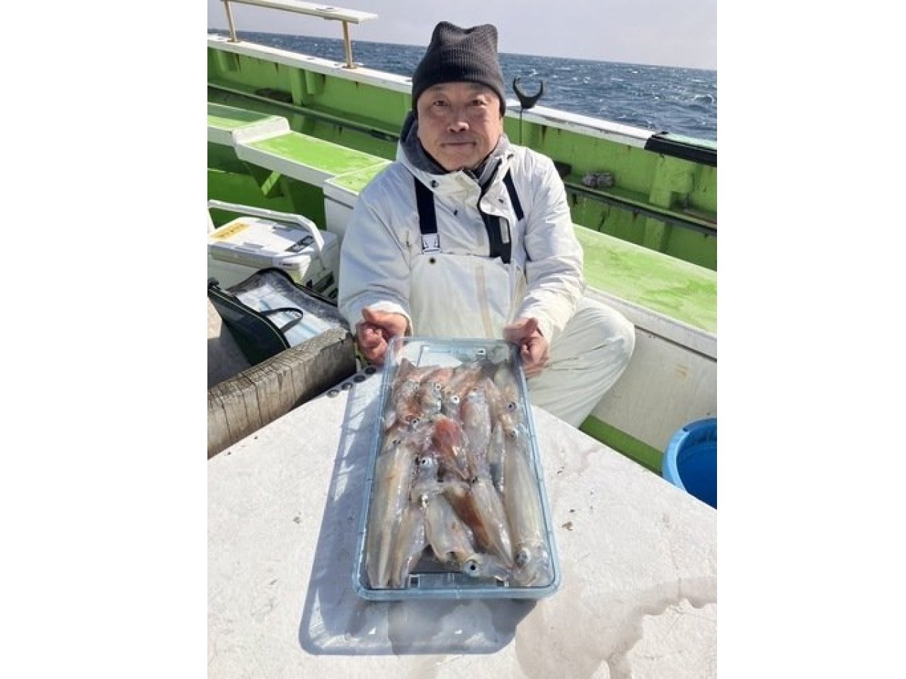 【釣果速報】神奈川県たいぞう丸でイカざんまい！全員GETで、トップはマルイカ35匹！イカの機嫌が良い今が大漁のチャンス！