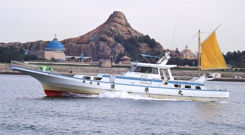 船のアップ写真