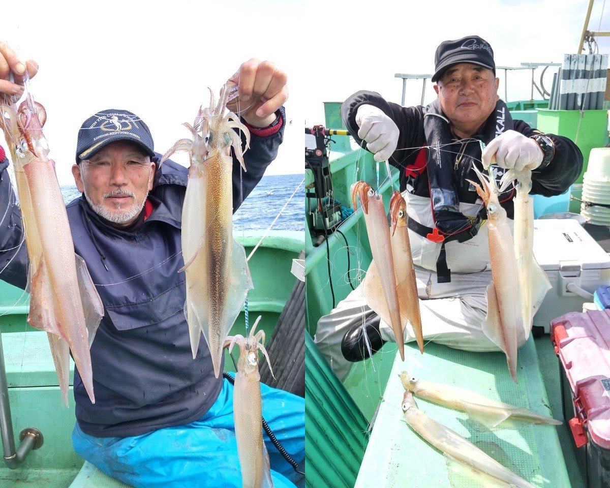 【釣果速報】茨城県仙昇丸でヤリイカ釣行が好調！竿頭は39匹ゲット！冬の絶品ヤリイカを自分の手で釣り上げてみませんか？