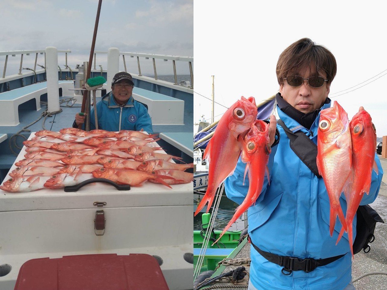 【釣果速報】神奈川県愛正丸で良型キンメを次々と捕獲！多点掛け連続も！深海に潜む真っ赤な高級魚を探しに行こう！