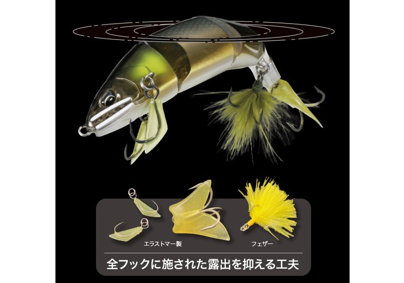 ルアーのアップ写真