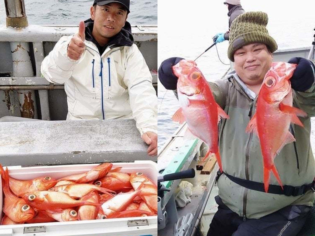 【釣果速報】千葉県第1二三丸で良型キンメを次々と捕獲！TOP53匹！深海に潜む真っ赤な高級魚を探しに行こう！   