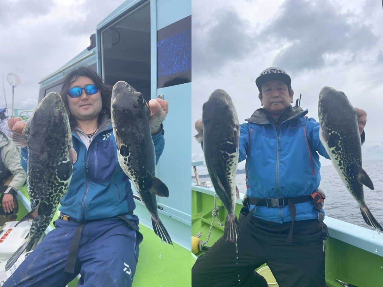 【釣果速報】開始直後から連発！！神奈川県野毛屋釣船店でトラフグが絶好調！3.40kgのジャンボサイズも上がってます！
