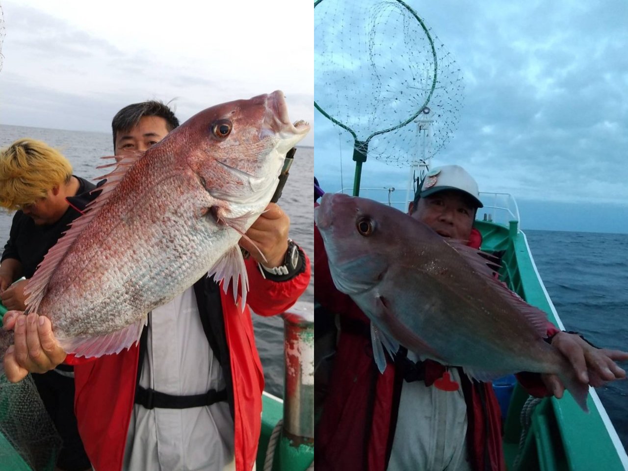【釣果速報】でか～～～～い！茨城県長岡丸で4.83kgのマダイキャッチ！現在、中～大鯛メインにコンスタントに釣れてる模様です！