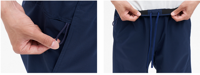 ウエアのアップ写真