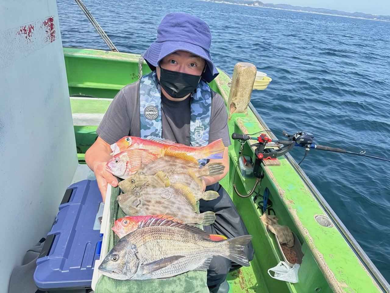 【釣果速報】神奈川県喜久丸でハナダイ・クロダイ・アマダイと人気魚種続々ゲット！いろいろな魚との出会いを楽しみたい人は即予約を！