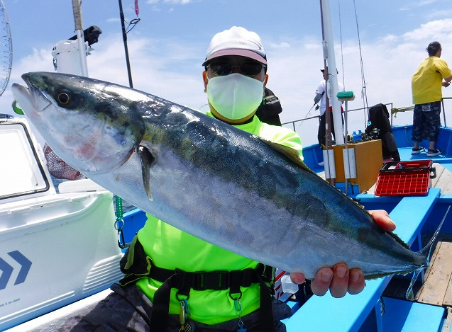 釣果のアップ写真