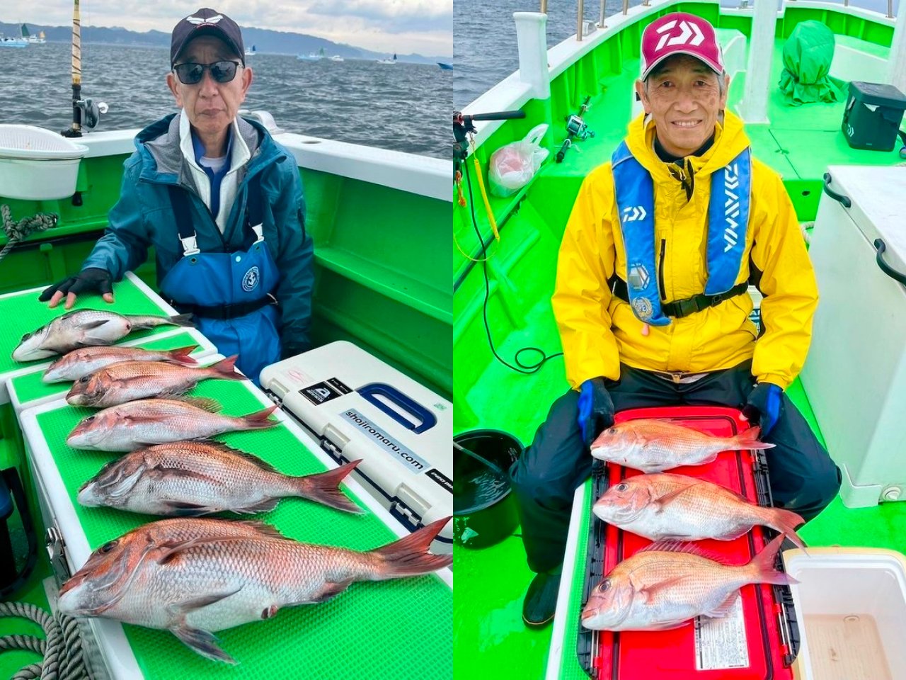 【釣果速報】神奈川県あまさけや丸で1.8kgの良型マダイをゲット！活性上々で豪華なゲストが釣れる最高のシーズンに突入！