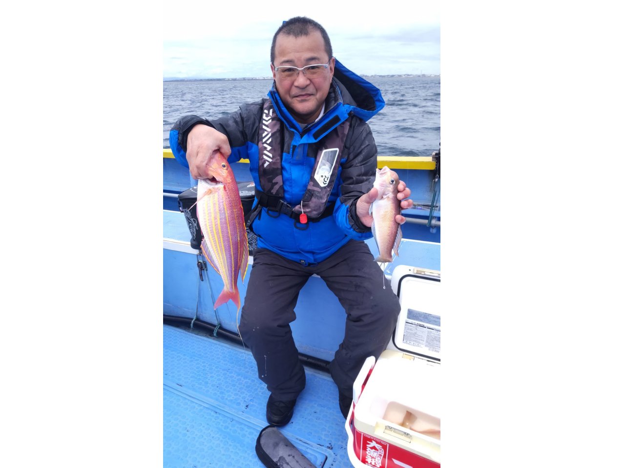 【釣果速報】神奈川県島きち丸で最大35cmの良型アマダイGET！幻の高級魚シロアマダイも上がりめでたい「紅白」が完成！