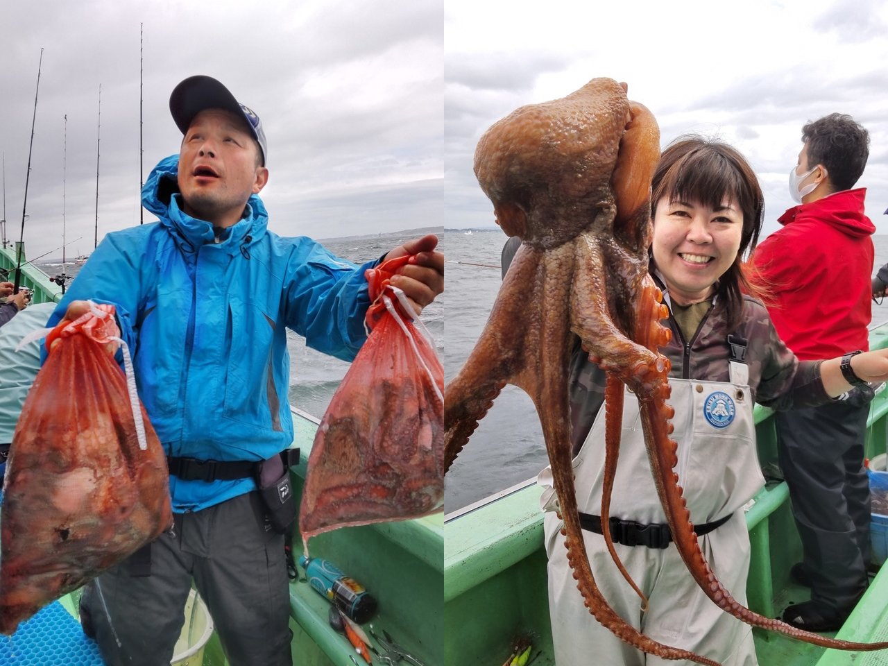 【釣果速報】3.20kgのモンスターマダコ確保！茨城県仙昇丸の船長が厳選するポイントで記録更新マダコを釣ろう！