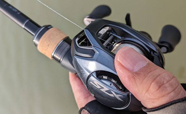 リールのアップ写真