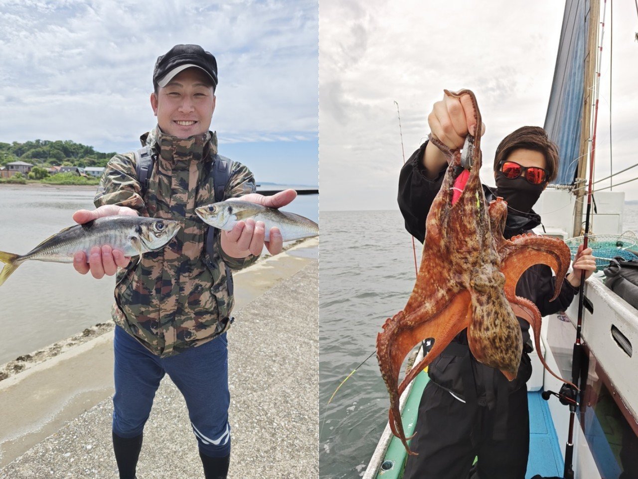 【釣果速報】千葉県フィッシュオン大勝でアジ＆マダコ釣りを堪能！人気魚種が一気に狙えると超人気！