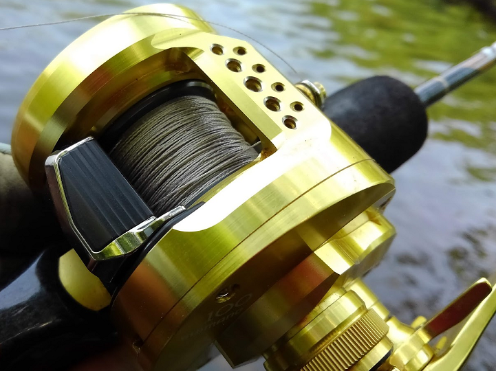 リールのアップ写真