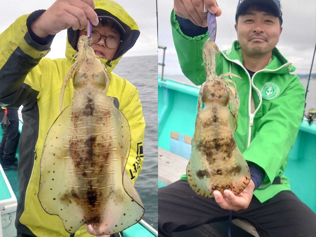 【釣果速報】神奈川県海力丸で1.60kgのアオリイカを確保！釣りスキルを着実に伸ばしてくれる船長は釣り人からの信頼大！