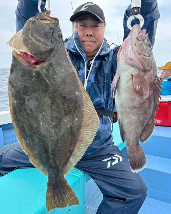 魚と釣り人の写真