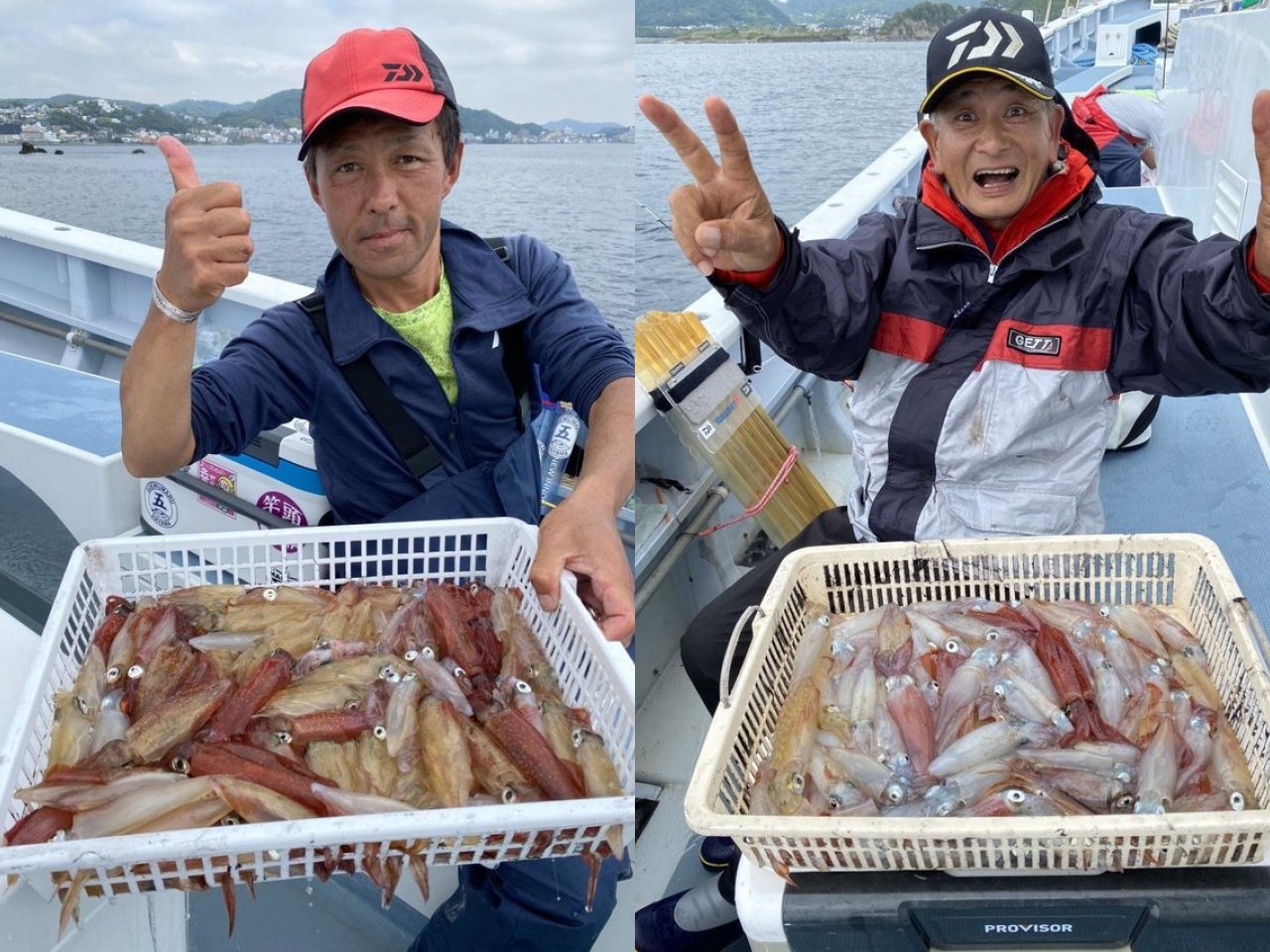 【釣果速報】神奈川県五エム丸でマルイカトップ119匹キャッチ！今こそ極上イカを手に入れる冒険の旅に出よう！