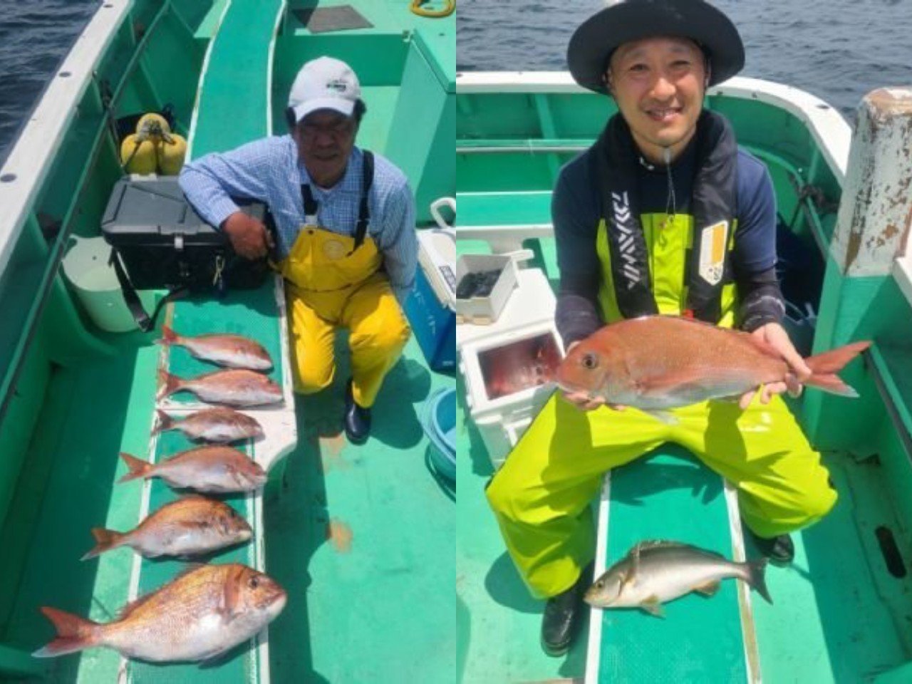 【釣果速報】神奈川県瀬戸丸でマダイ・イサギ・アジと人気魚種続々ゲット！いろいろな魚との出会いを楽しみたい人は即予約を！