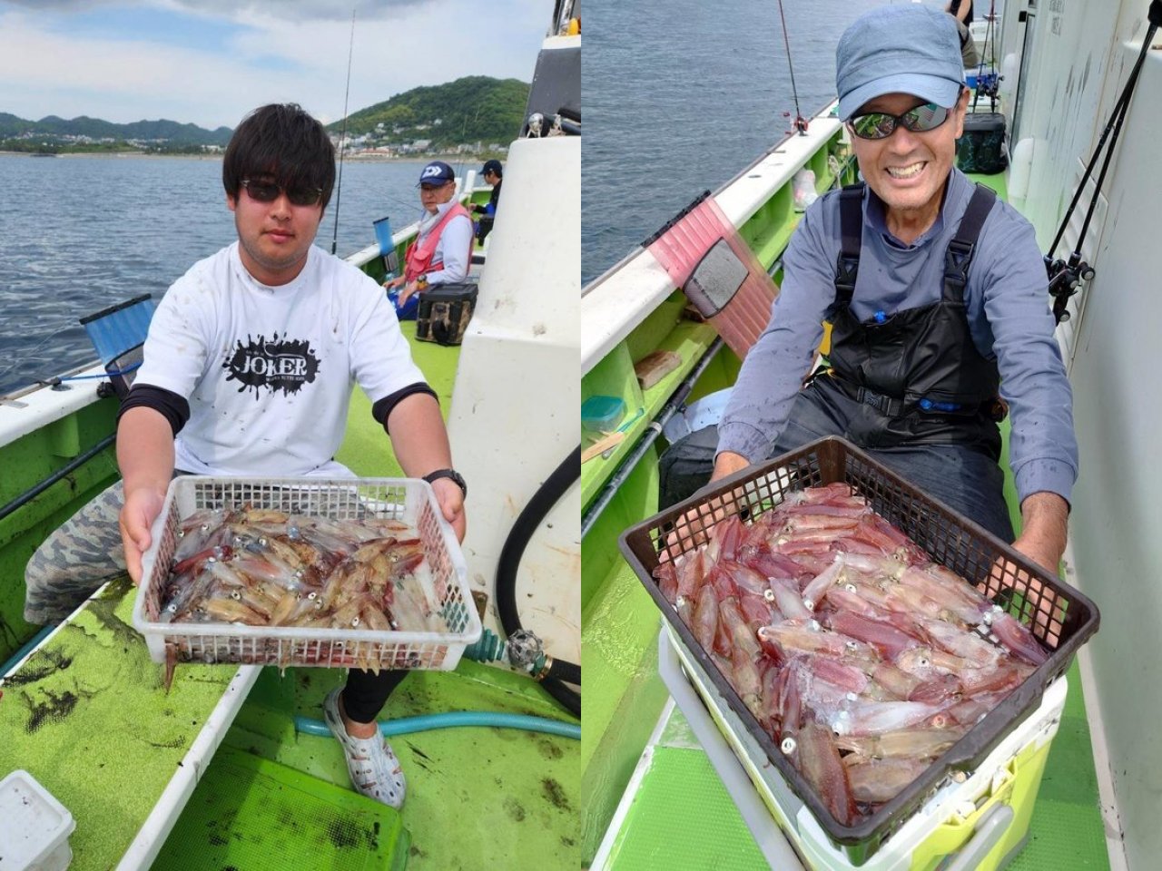 【釣果速報】神奈川県長三朗丸でマルイカ全員ゲット！実績“お墨付き”の船で高級イカをゲットしよう！