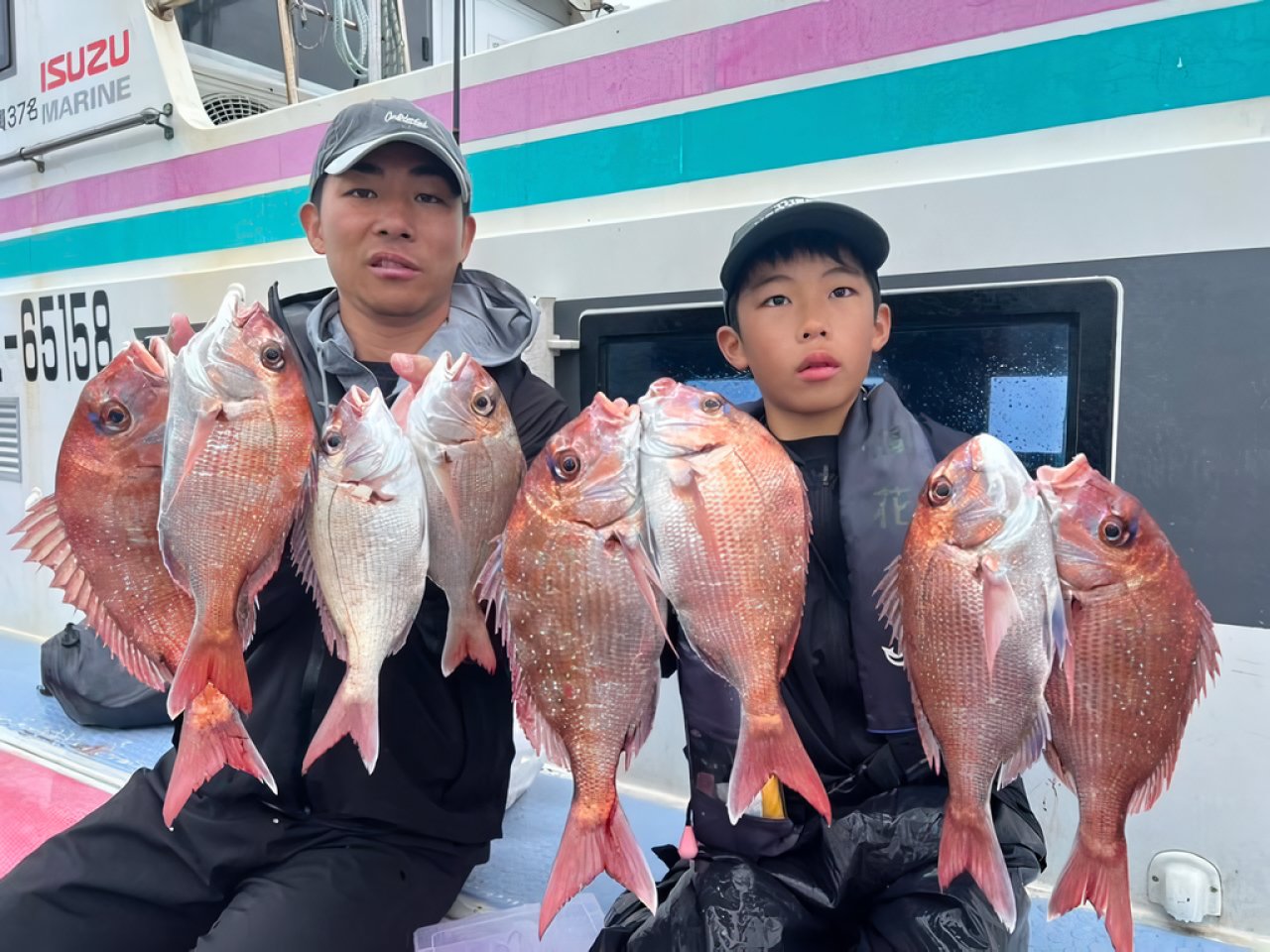 【釣果速報】千葉県梅花丸で1.20kgの良型マダイをゲット！活性上々で豪華なゲストが釣れる最高のシーズンに突入！
