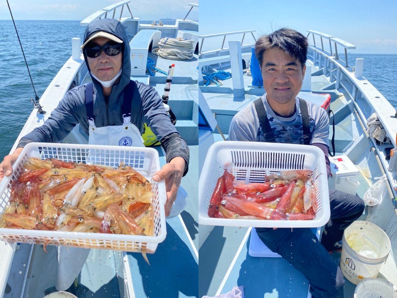 【釣果速報】神奈川県五エム丸でマルイカの反応山盛り！トップは92杯！今絶好調のマルイカ釣行は参加マスト！