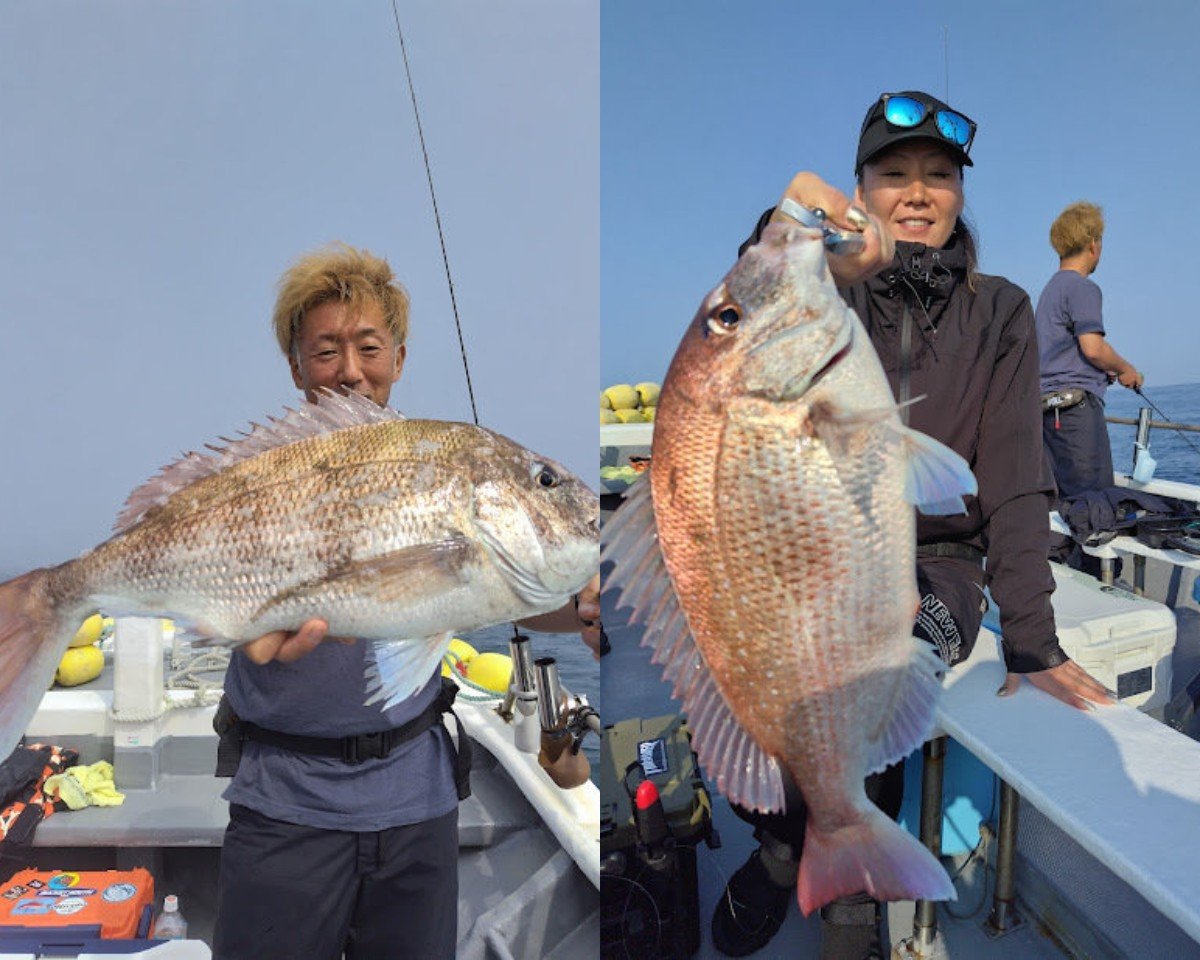 【釣果速報】マダイにチャリコ、ハナダイ！福島県ジガーズに乗るとクーラーボックスが高級魚の宝石箱になるぞ！