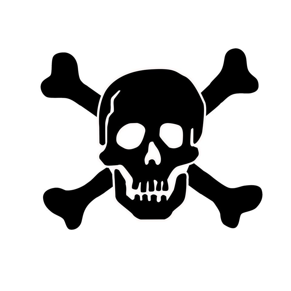 ドクロ　猛毒　画像