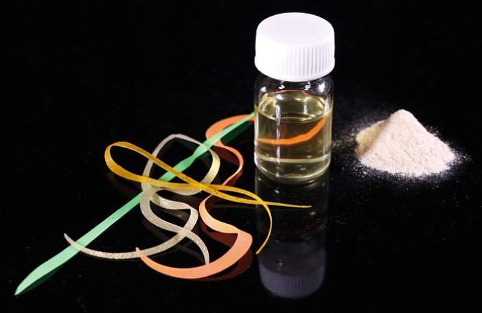 ネクタイパーツのアップ写真