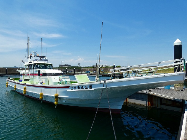 船のアップ写真