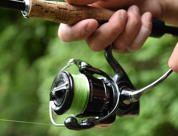 リールのアップ写真