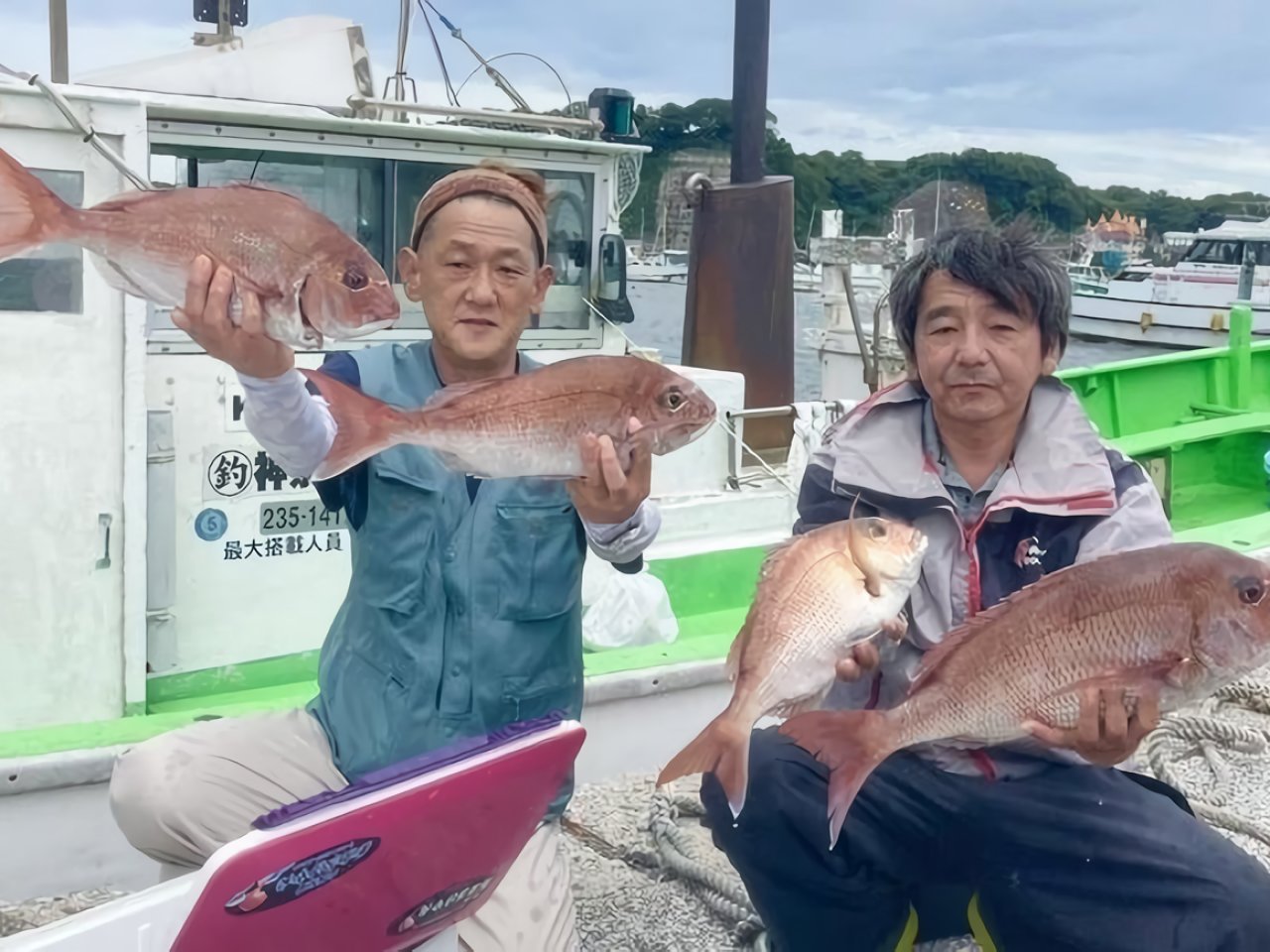 【釣果速報】マダイにアジ、サバ！神奈川県あまさけや丸に乗るとクーラーボックスが人気魚種の宝石箱になるぞ！