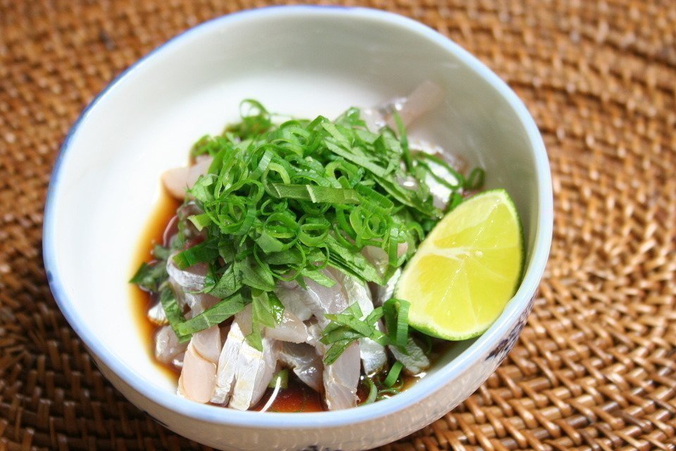 タチウオ　背越し　写真