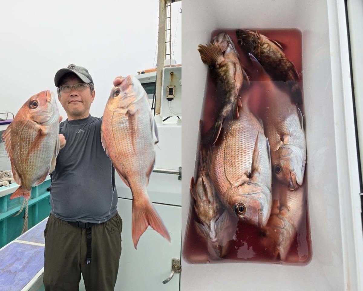 【釣果速報】千葉県富士丸でマダイ・カサゴ・ショウサイフグと人気魚種続々ゲット！いろいろな魚との出会いを楽しみたい人は即予約を！