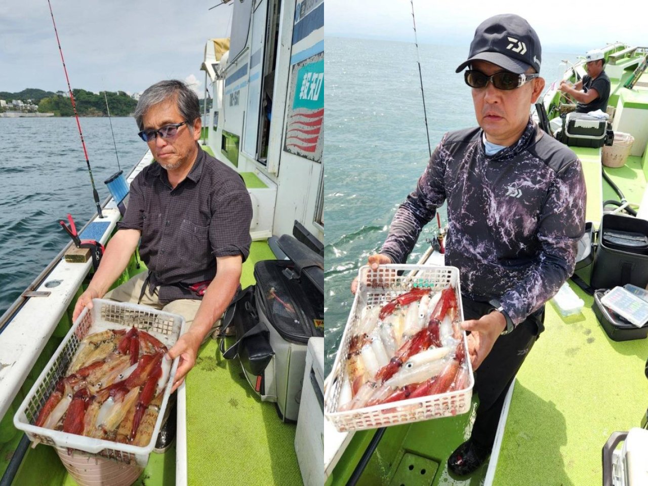 【釣果速報】神奈川県長三朗丸でイカざんまい！トップはマルイカ60匹！イカの機嫌が良い今が大漁のチャンス！