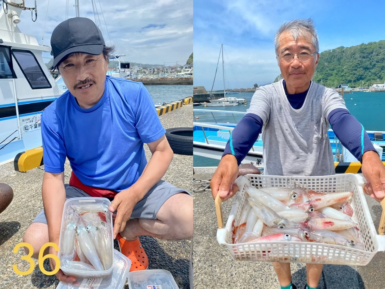 【釣果速報】千葉県宝生丸でマルイカ釣行が好調！竿頭は36匹ゲット！夏の絶品マルイカを自分の手で釣り上げてみませんか？