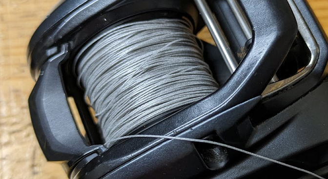 リールのアップ写真